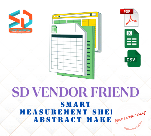 SD VENDOR FRIEND