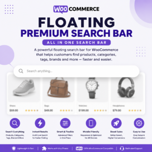 Premium Floating Search Bar